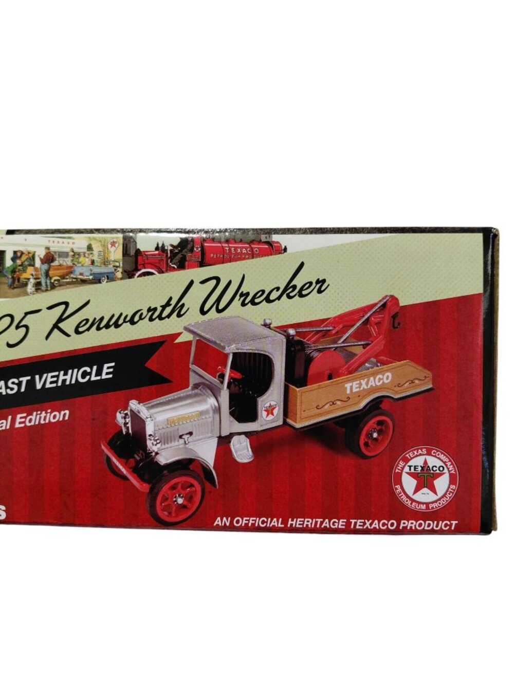 NIB Texaco 1925 Kenworth Wrecker 1:34 Die-Cast Coin Bank Special Edition #32 - Picture 2 of 7